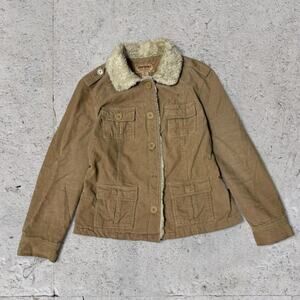 Vintage 90's Aeropostale Swality Cuterunear Jacket L Tan Diamond Stitch